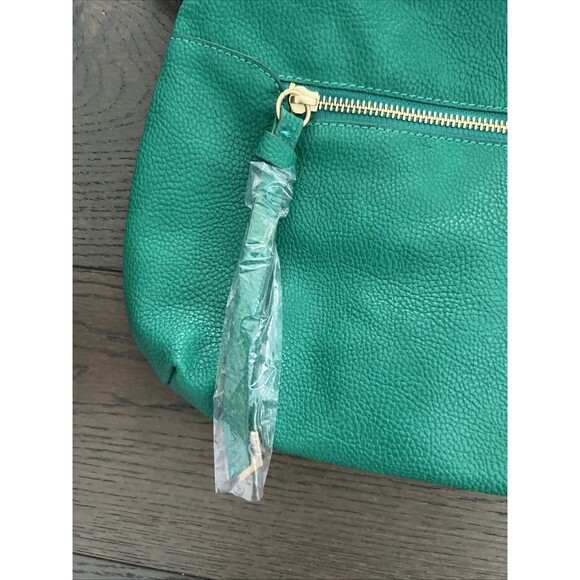 Foley + Corinna Flowerbed Creek FC Green Floral Vegan Leather Tote Bag Purse NWT - Picture 6 of 10